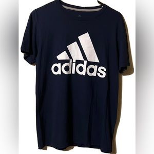 adidas Go To Performance Tee Navy Blue Size Small